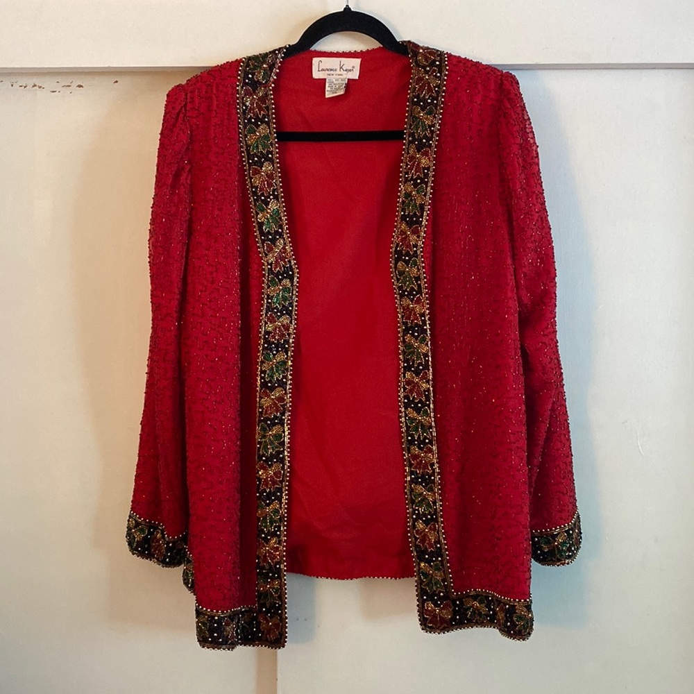 Red Beaded Jacket